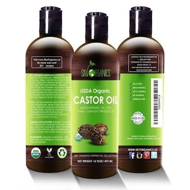 Use natural oils to massage your edges: