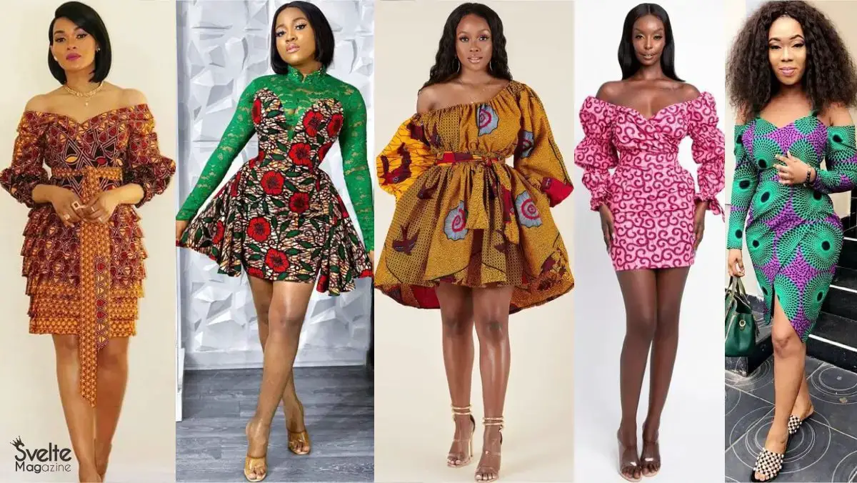 Ankara Short Gowns to Rock This New Year