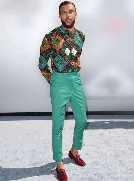 ankara trouser and shirt for guys