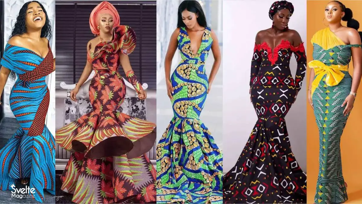30 Ankara Long Gowns that Cover Up Yet Flaunt Your Shape