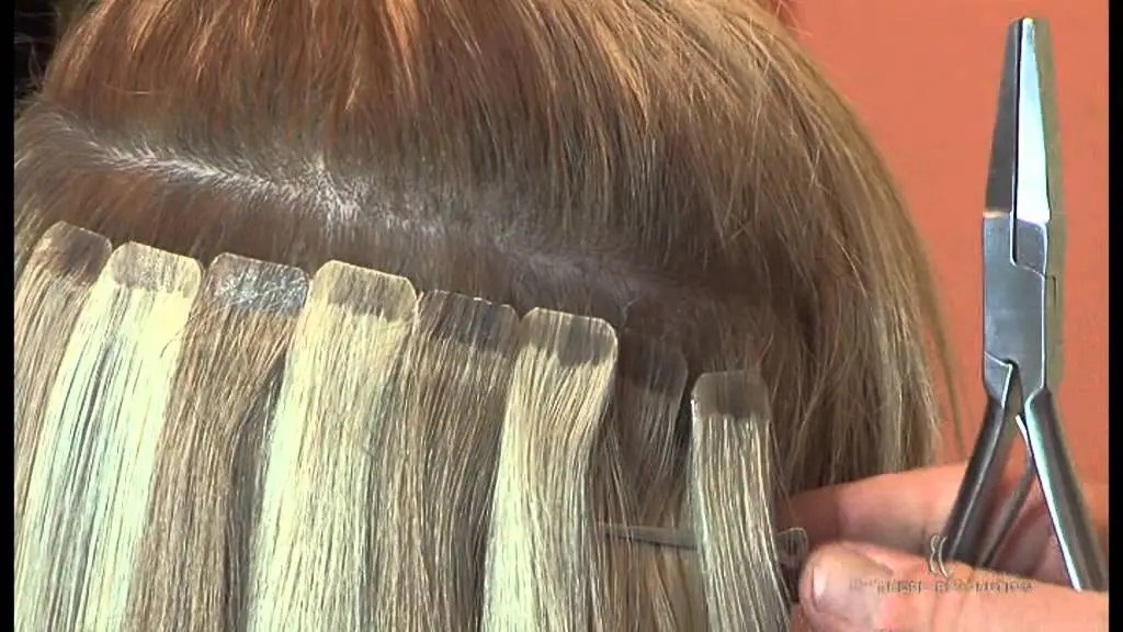 Tape in hair extension