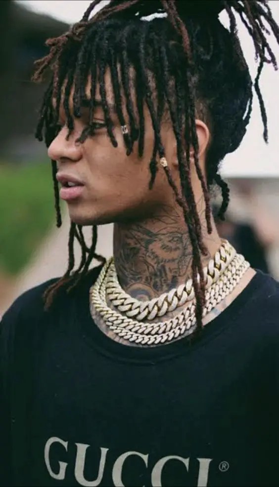 Swae Lee wearing slightly longer locks