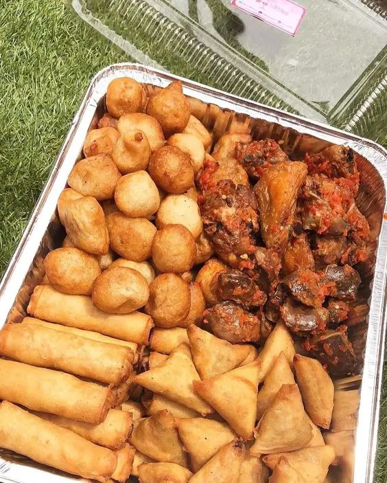 a picture of small chops