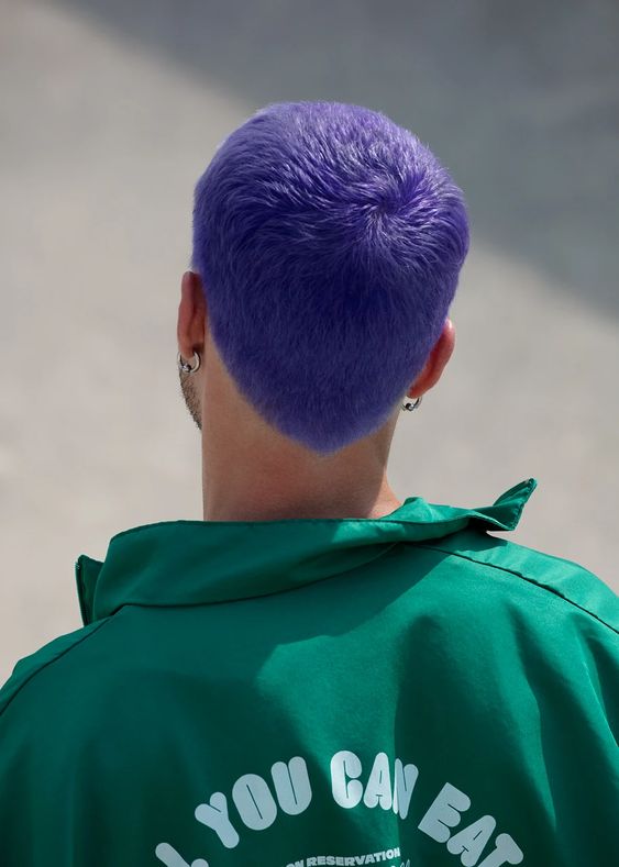 purple low cut