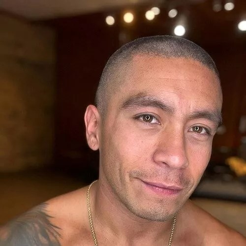 thinning hairline wiffle cut