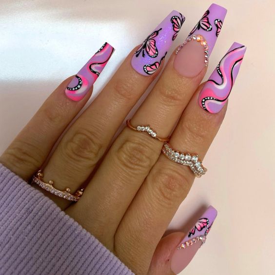beautiful butterfly claws