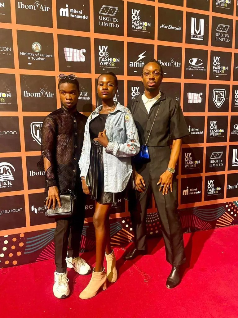 Various street looks from Uyo Fashion Week