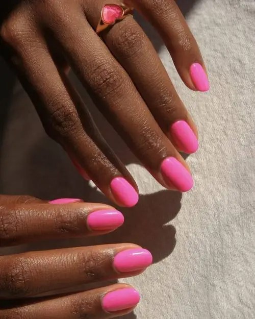 Viva Magneta Color of the Year is one of the trending nail designs for 2023