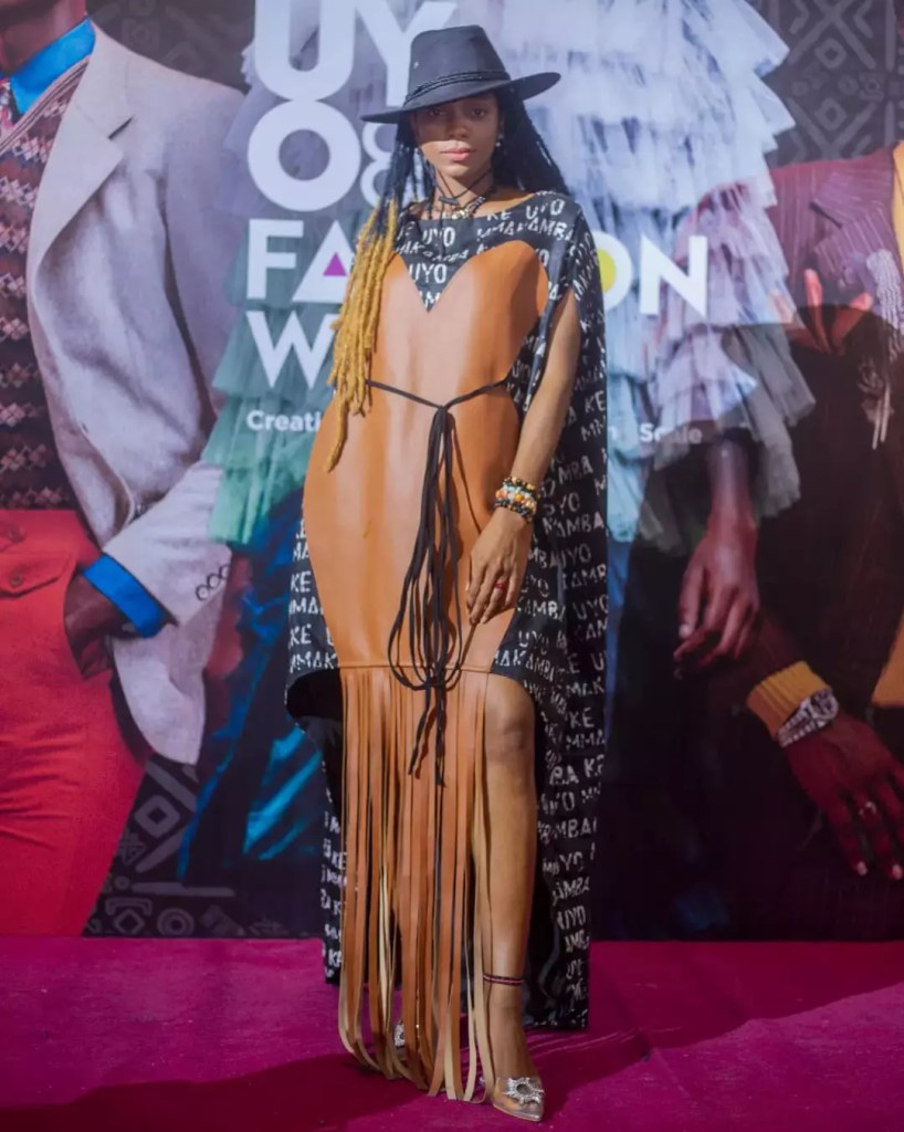 Lady Rock Maxi Dress at Uyo Fashion Week
