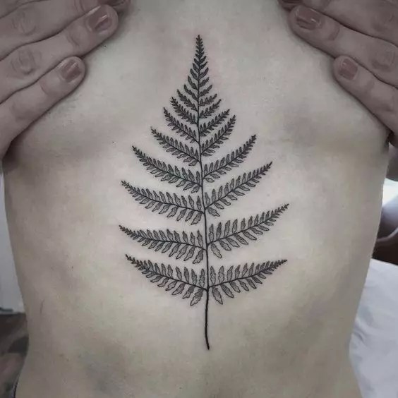 Man shows off nature inspired tattoo design