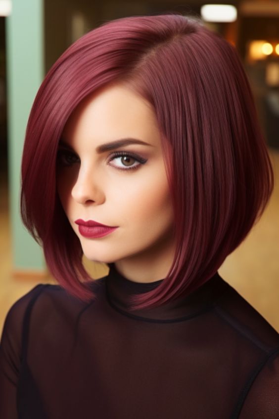 Tudo o que você precisa saber sobre esse estilo clássico – Revista Svelte 20 penteado cor de vinho