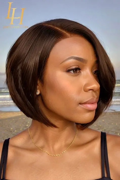 Tudo o que você precisa saber sobre esse estilo clássico – Revista Svelte 24 garota negra usando um lindo penteado bob