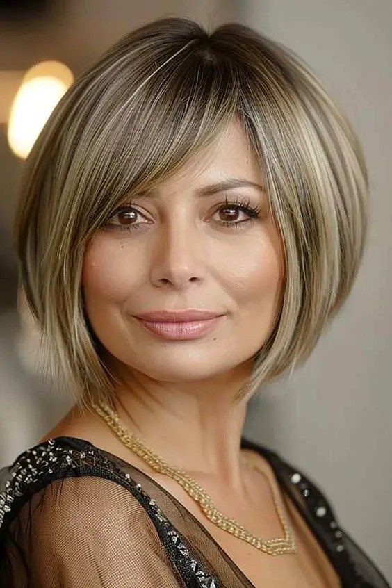 Tudo o que você precisa saber sobre esse estilo clássico – Revista Svelte 22 sou uma senhora mais velha usando um corte de cabelo bob