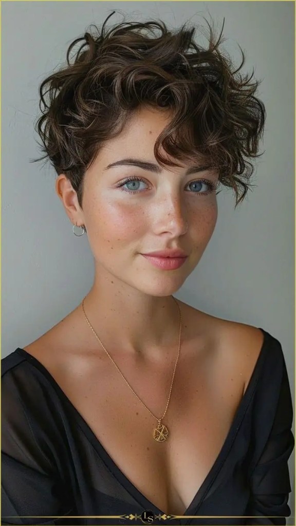 32 ideias impressionantes para elevar seu visual 14 Cabelo ondulado de duende