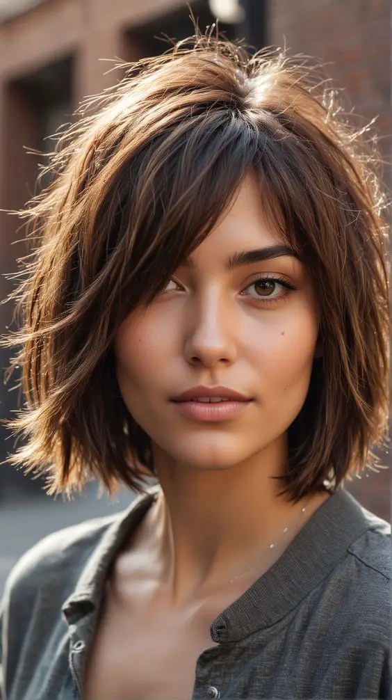 28 ideias arrebatadoras para um novo visual – Svelte Magazine 20 senhora bonita usando corte de cabelo bob emplumado