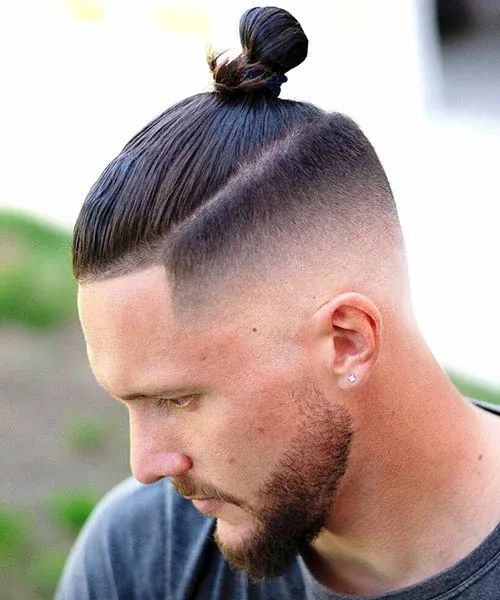 28 ideias para dar um visual charmoso – Revista Svelte 23 corte de cabelo longo e alto com fade em um coque