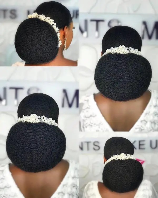 Wedding Glam: Elegant Hairstyles For Brides - The Lagos Stylist