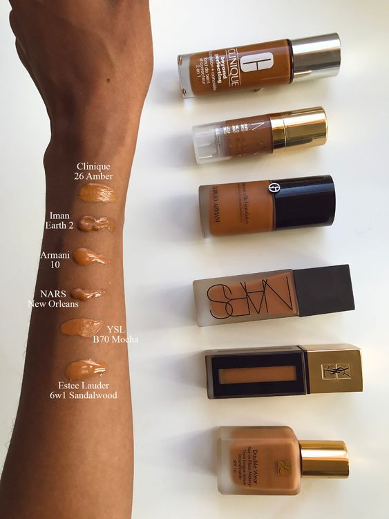 Foundation and concealer as travel makeup essentials