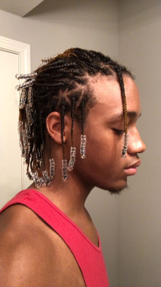 beaded braid hairstyles for men