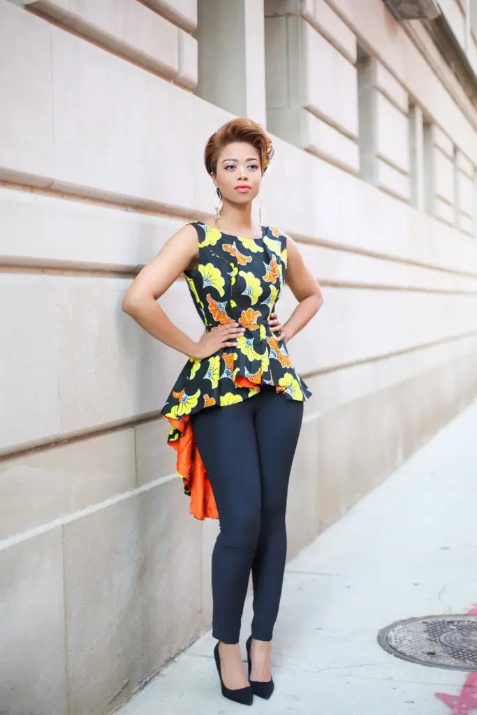 Peplum top