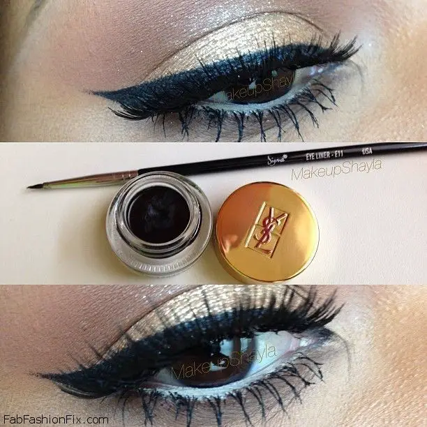 how to apply false eyelashes