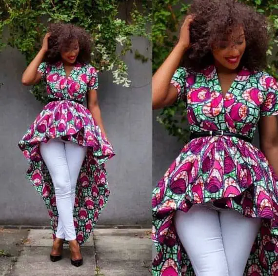 Peplum top