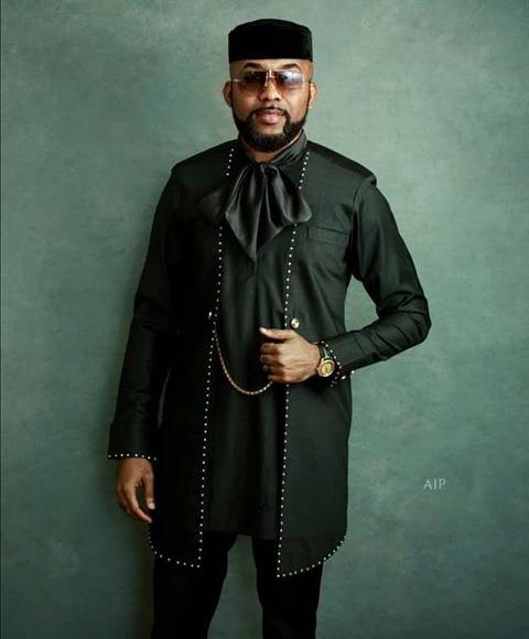 Banky W rocking a black Ugo Monye