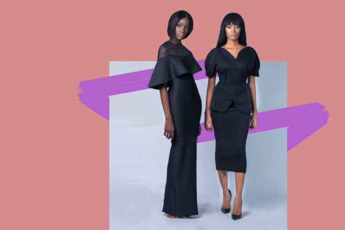 black dresses by Lady Biba