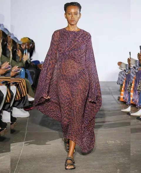 See through dress by Maki Oh