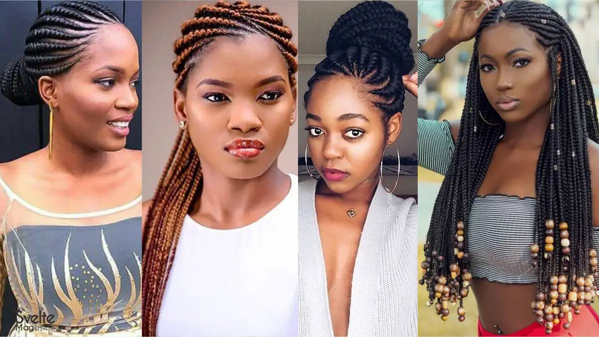 24 Latest Ghana Weaving Hairstyles that'll Enhance Your Beauty