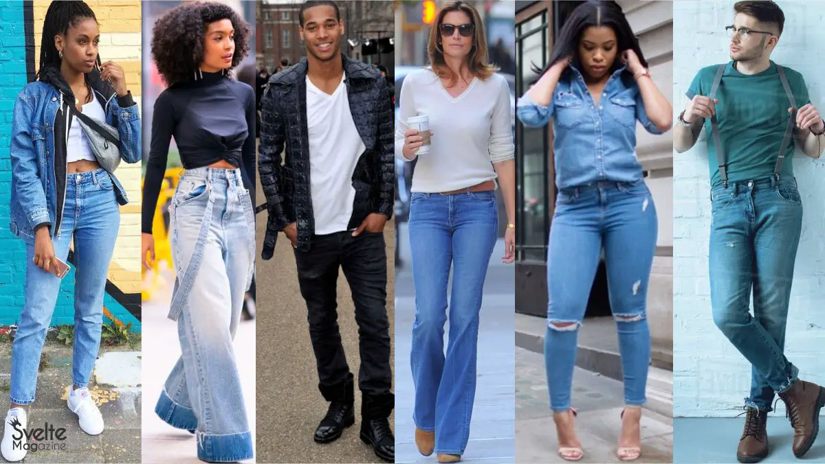 how to identify ladies jeans