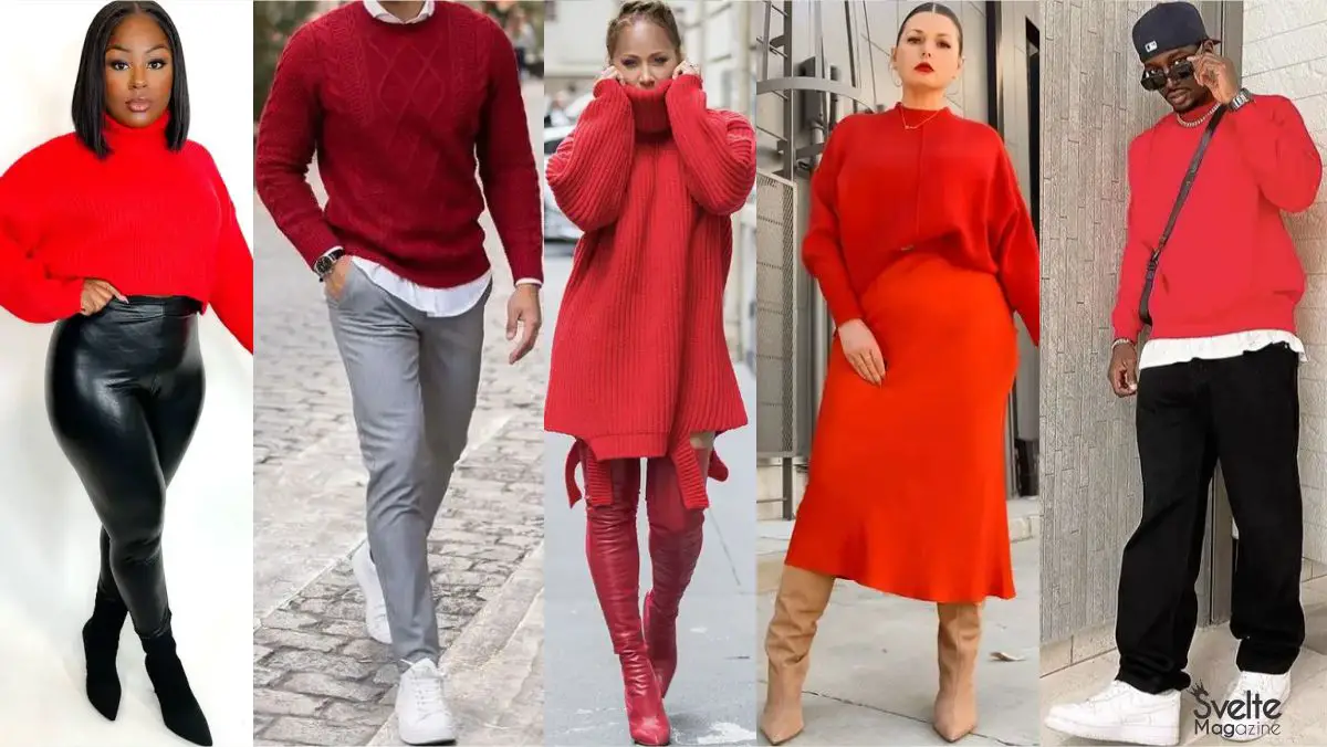 Red Sweater Outfits: 15 Ways to Style for a Chic Look