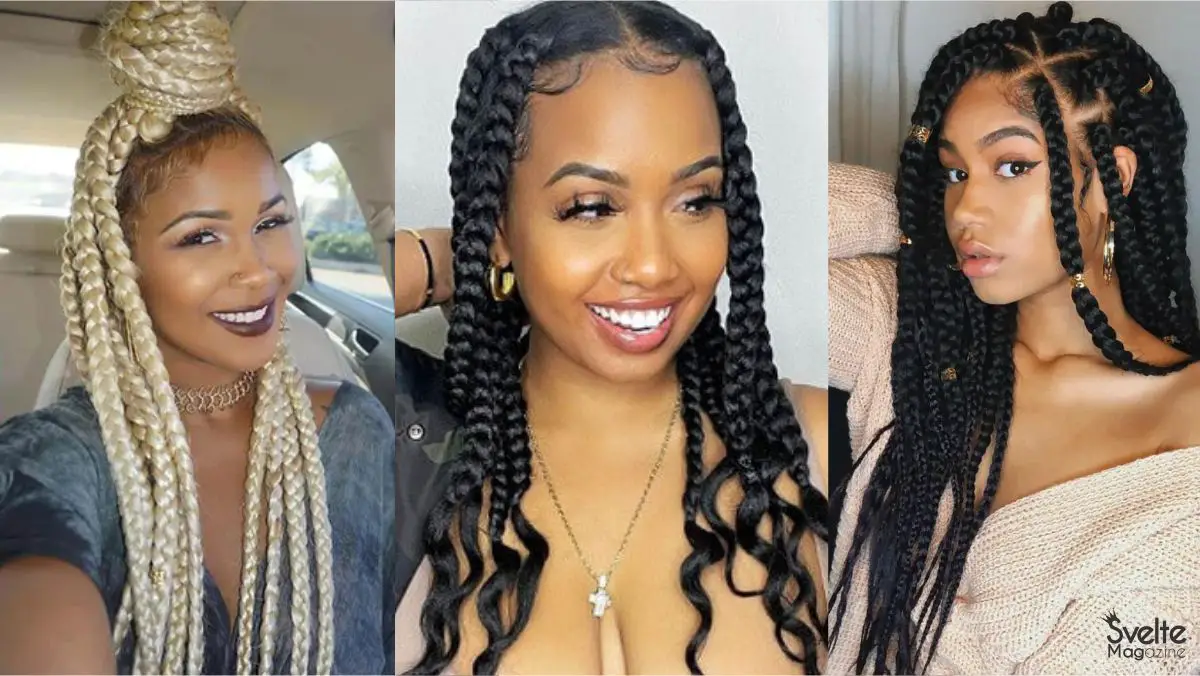 Jumbo Box Braids: 30 Stunning Ways to Slay this Hairdo