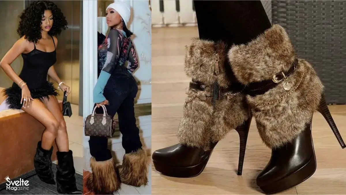 How to Wear Fur Boots Like a Style Icon