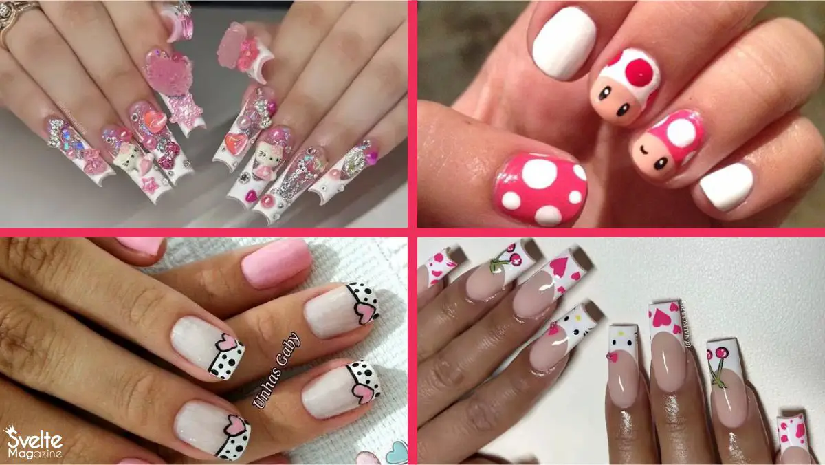 Hello Kitty Nails: 19 Stunning Designs for a Cartoonish Mani