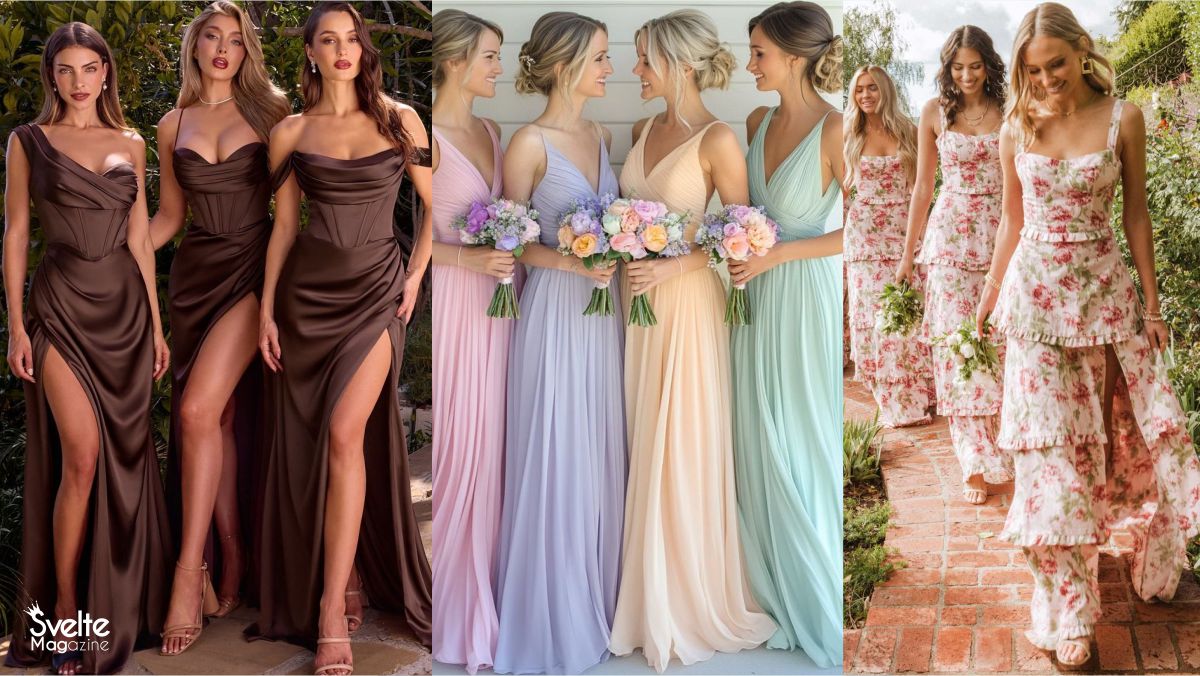 Bridesmaid Dresses: 19 Ideas for an Ethereal Bridal Train