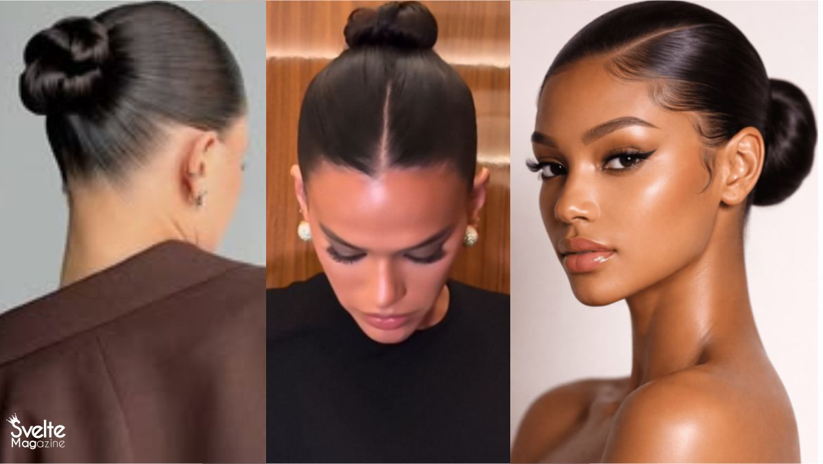 Slick Bun Hairstyles: How to Achieve the Look Yourself