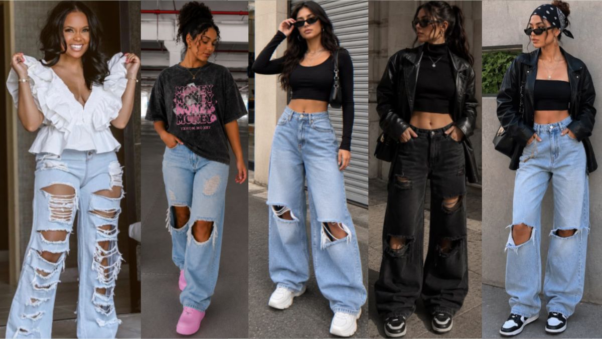 11 Ripped Jeans Outfits to Recreate ASAP