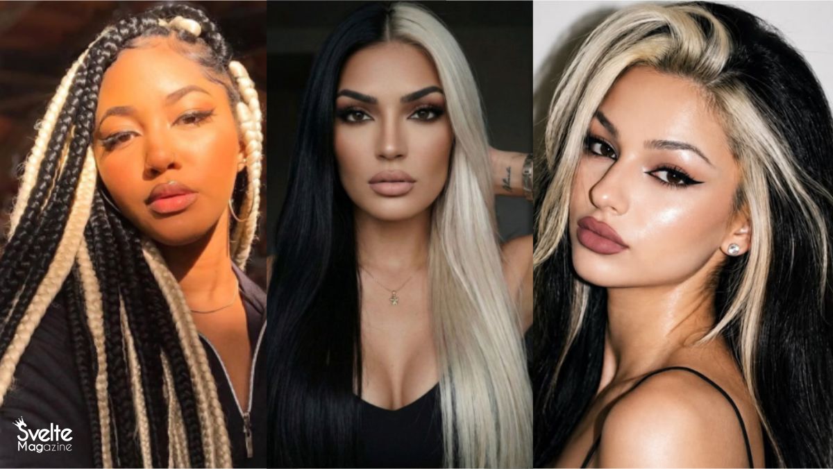 Black and Blonde Hair: 13 Statement-Looking Color Ideas