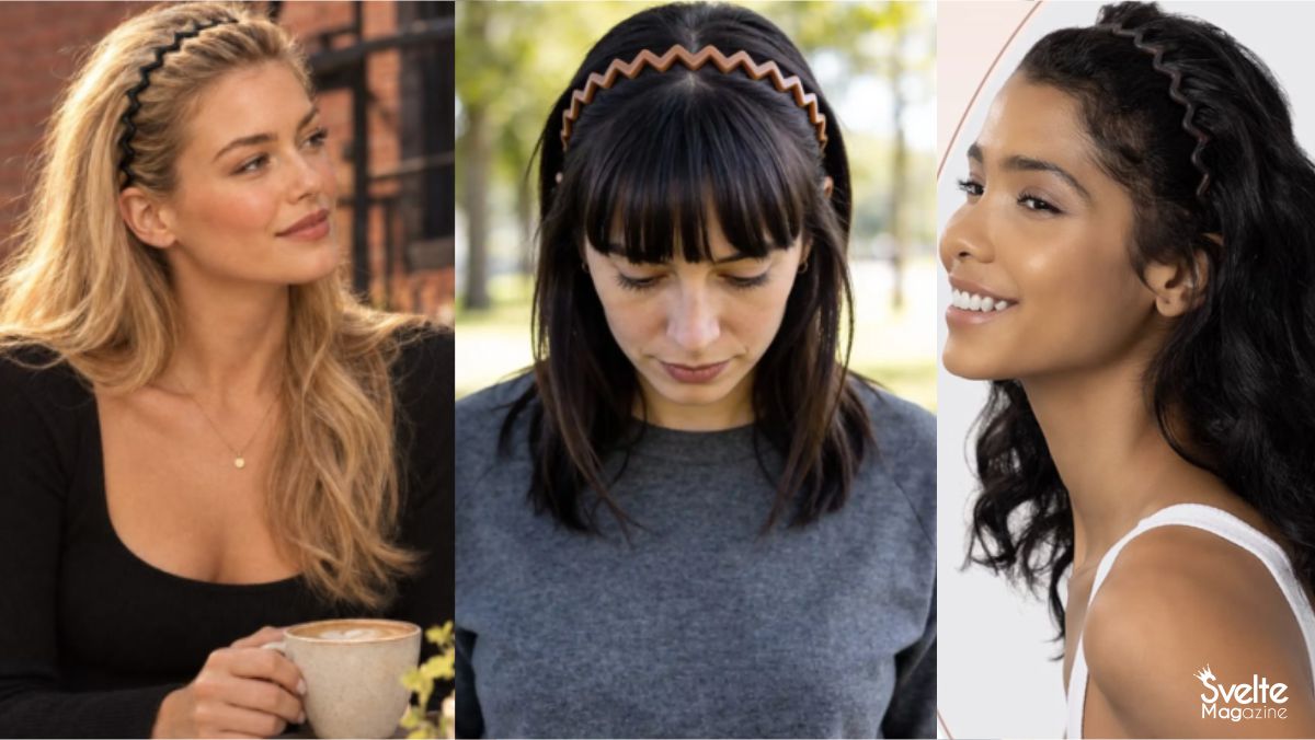Zigzag Headband: 16 Timeless Hairdos that Go with the Accessory